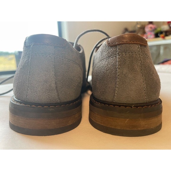 Vionic Gray Suede Lace Up Men's Shoe Size 8 - Picture 4 of 8